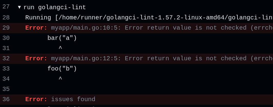 Console Output Console Output